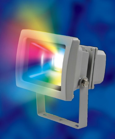 Светодиодный многоцветный прожектор